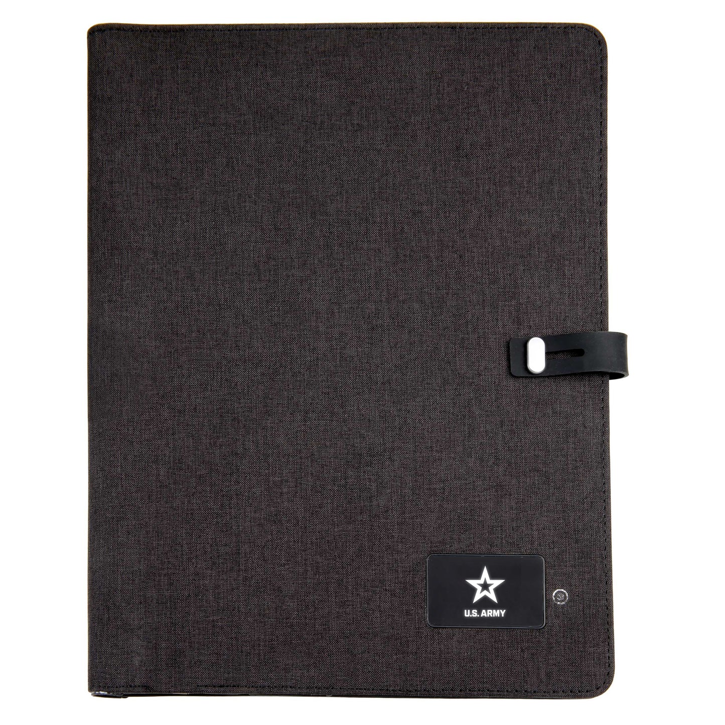 Powerbank Folder with USB Port Phone Charger Army Black