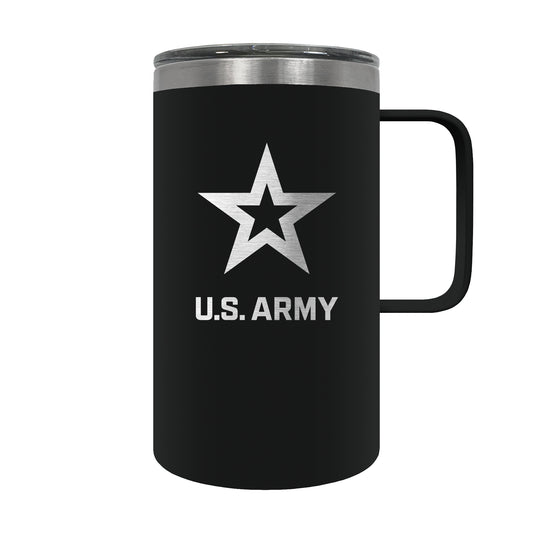 Hustle Coffee Mug Army Black
