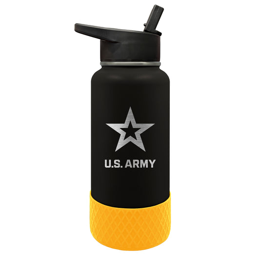 Thirst Water Bottle Army Black