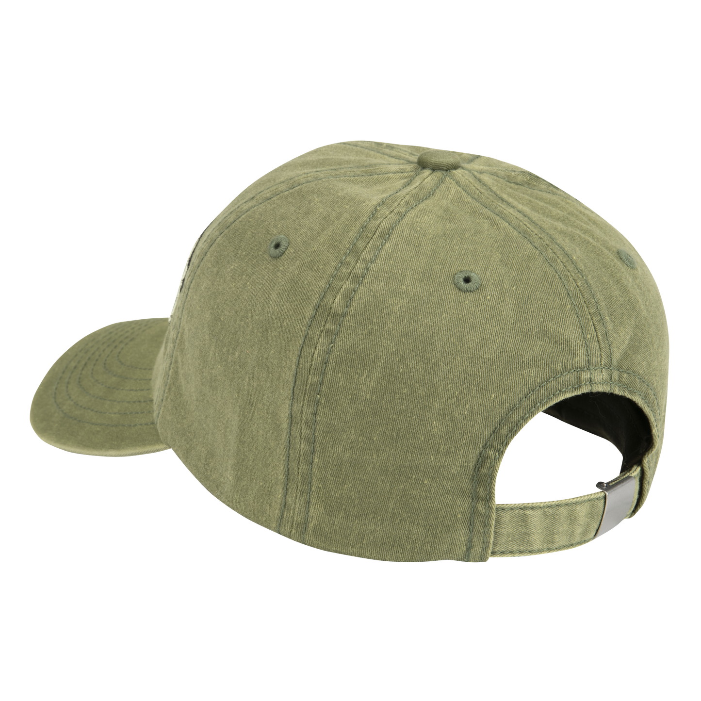 Olive Green Air Force Wings puff 3D Logo Cap