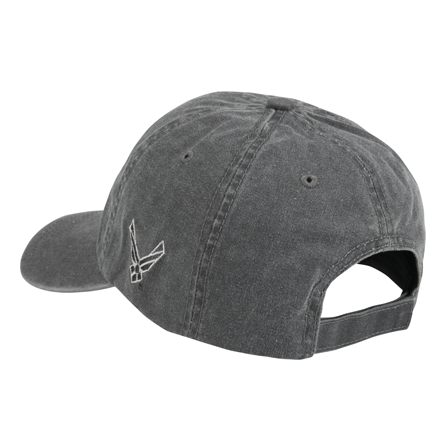 Washed Charcoal Flag Air Force Cap