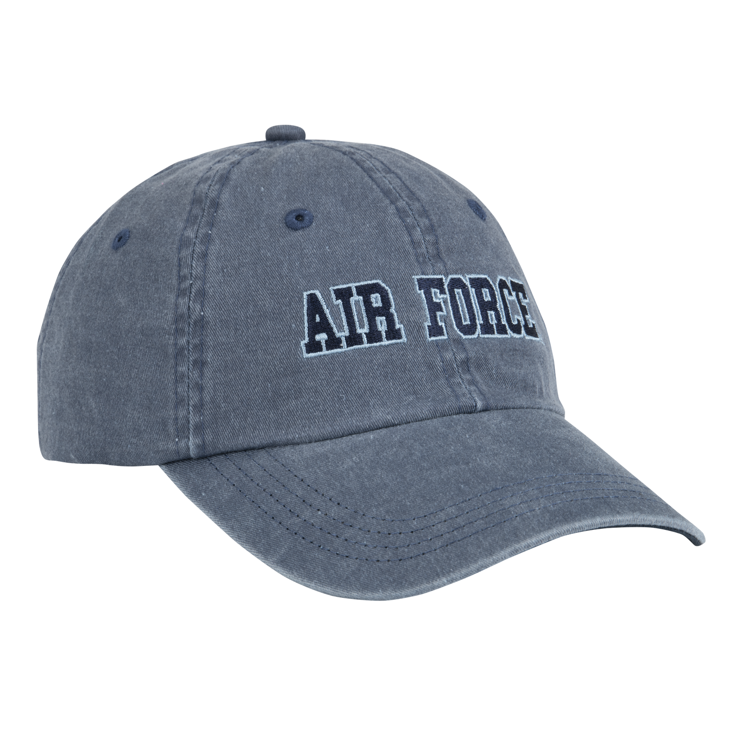Washed Indigo Air Force Cap