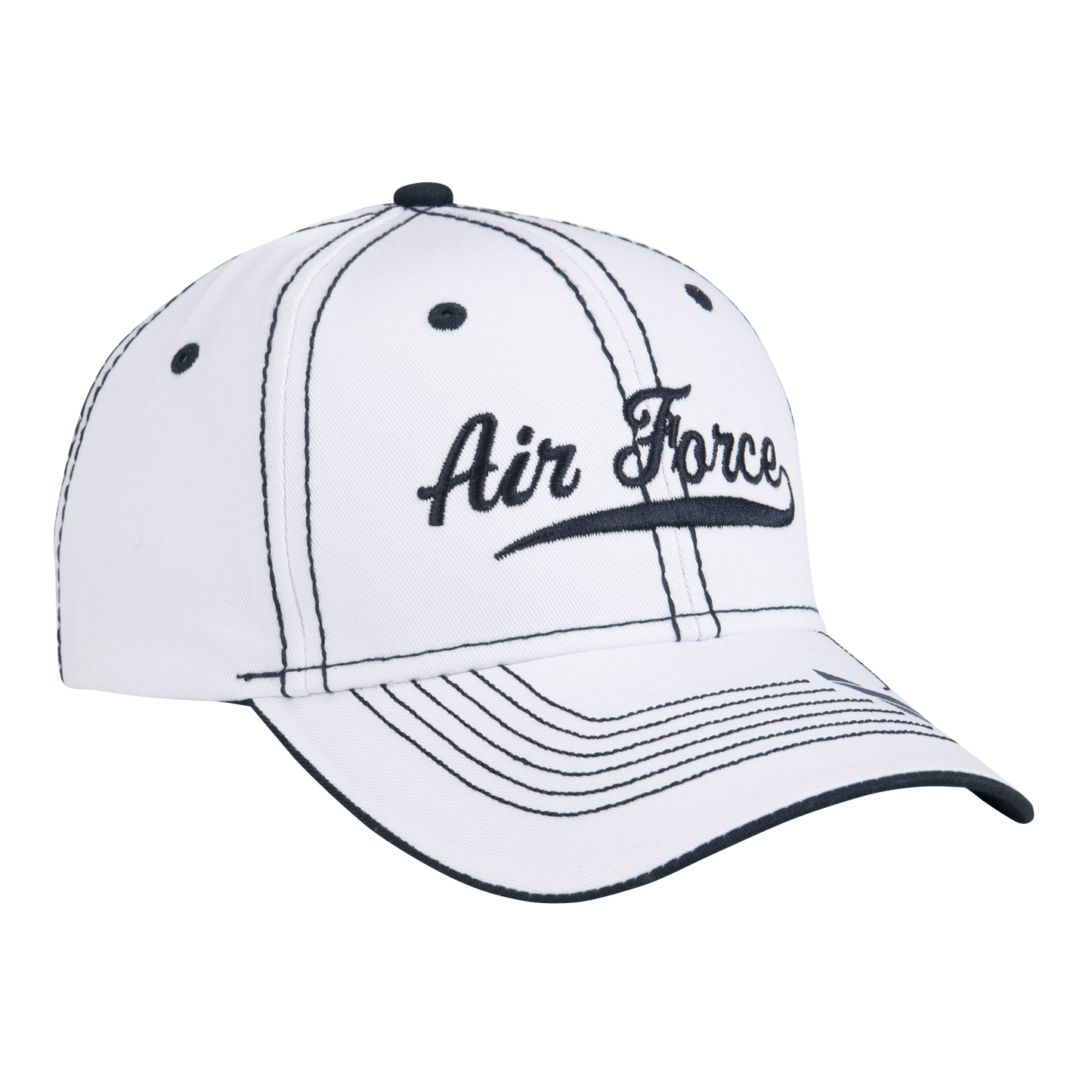 White Navy Air Force Cap