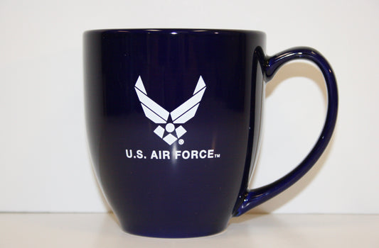 Bistro Mug U.S. Air Force Navy Blue