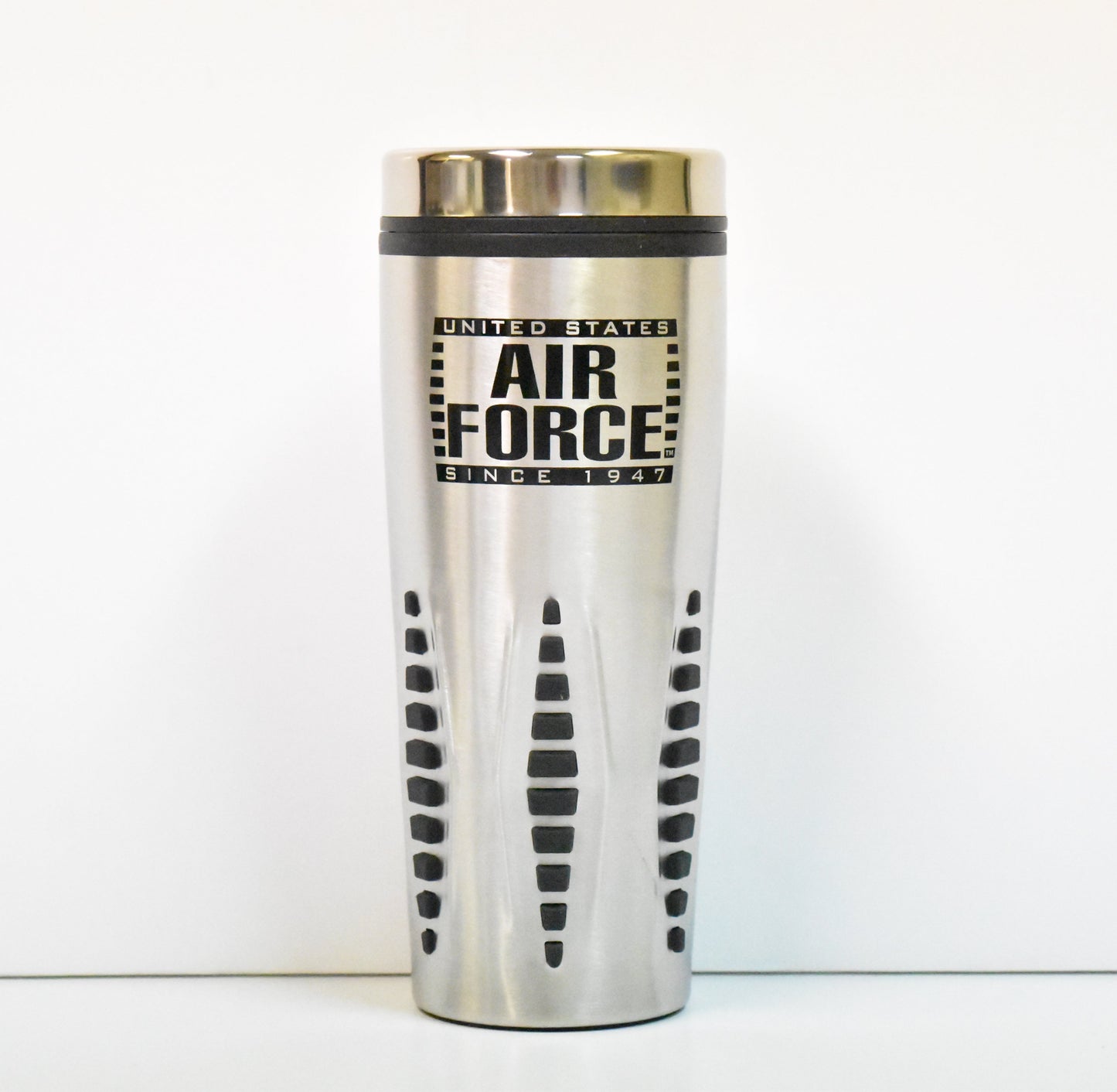 Stainless Steel Tumbler Air Force Silver