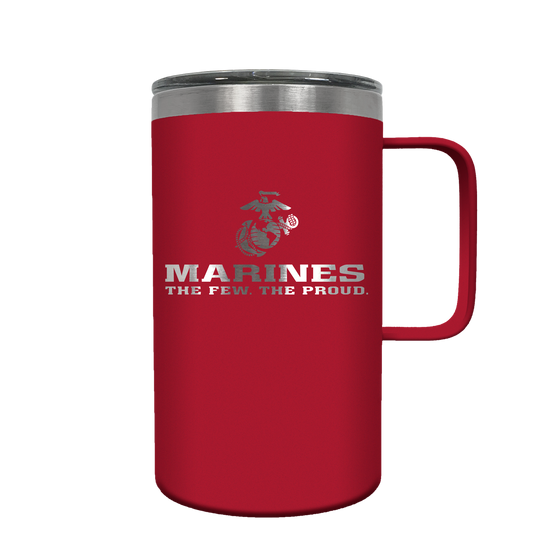 Hustle Coffee Mug Marine Corps Red