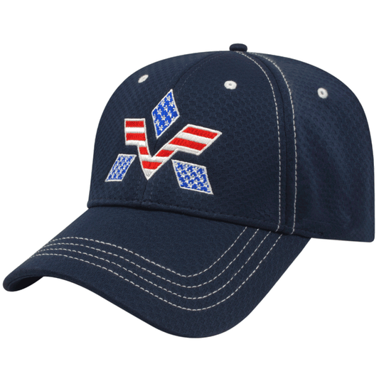 Veterans Apparel Navy Polyester Cap